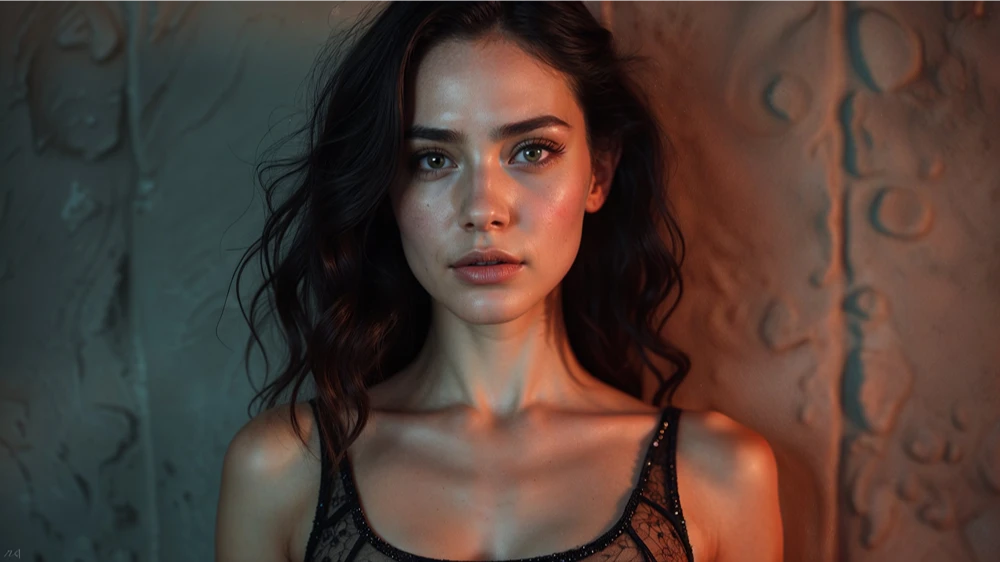 Portrait before background removal